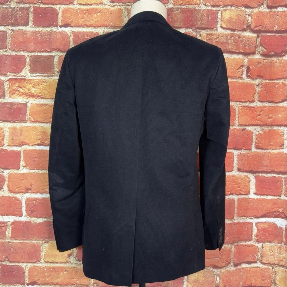 Calvin‎ Klein Blazer Sport Coat Black 2 Button Single Breasted Men's 42R